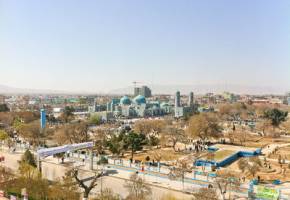 One day in Mazar-e Sharif